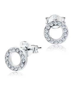 Classic Circle Rhinestone Stud Earring STS-3029n